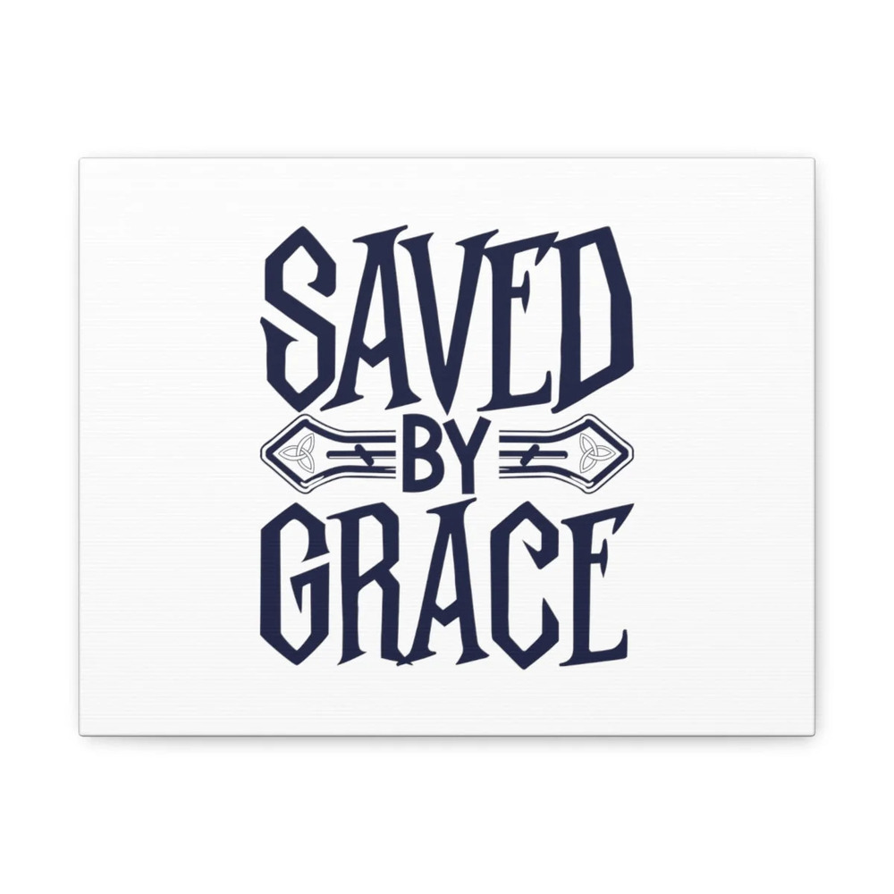 Scripture Walls Saved By Grace Ephesians 1:7 Christian Wall Art Bible Verse